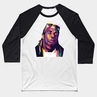 Rapper pop art Baseball T-Shirt